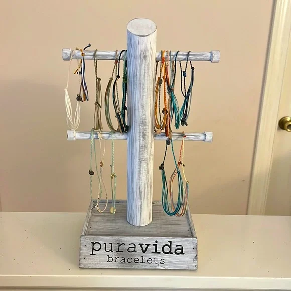 Pura Vida Jewelry Pura Vida Bracelets And Stand Poshmark